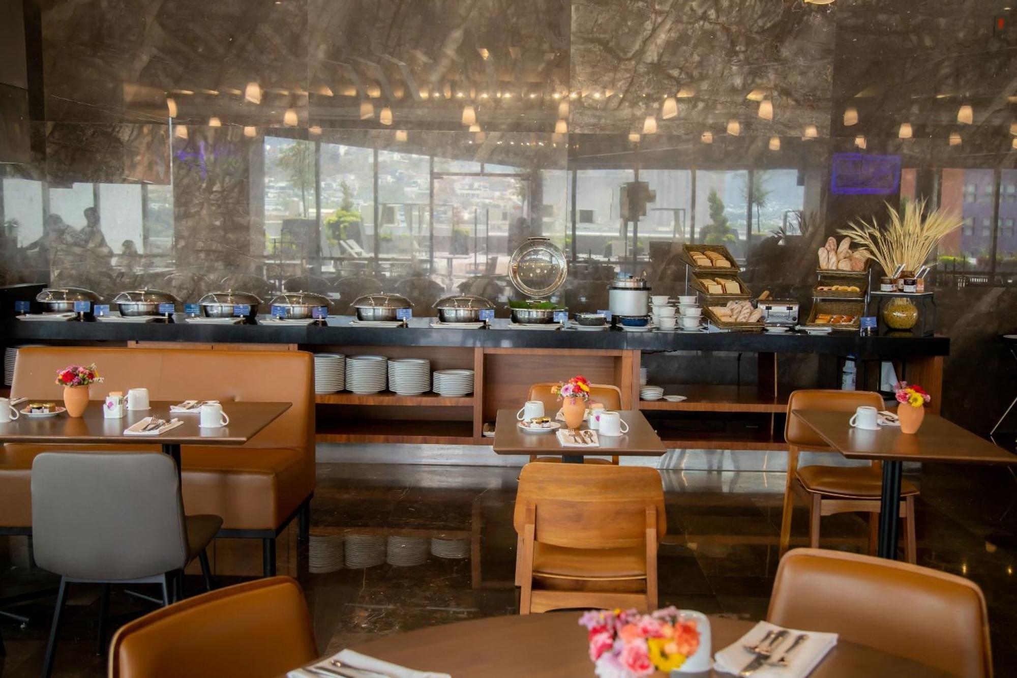 卡米诺里尔蒙特雷时尚大道酒店 San Pedro Garza Garcia 外观 照片 The restaurant